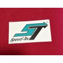 Speed-Tec Aufkleber, Sticker, 90x50mm, NEU