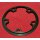Speed-Tec Anti Chainsuck Ring / Kettenfangring, Alu, cnc-gefräßt, für 22 Zähne, 58mm Lochkreis, schwarz, NEU #1