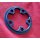 Speed-Tec Anti Chainsuck Ring / Kettenfangring, Alu, cnc-gefräßt, für 24 Zähne, 58mm Lochkreis, blau, NEU