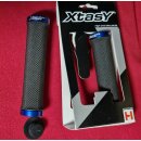 Xtasy Griffe, verschraubt, schwarz mit blauer...