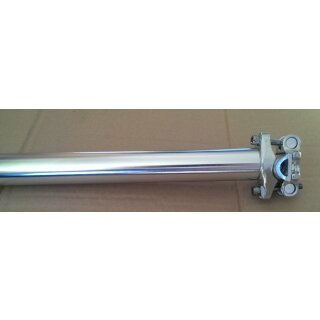 Kalloy Alu Sattelstütze, 31,8mm, 350mm, silber, NEU