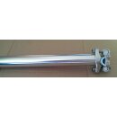 Kalloy Alu Sattelstütze, 31,8mm, 350mm, silber, NEU