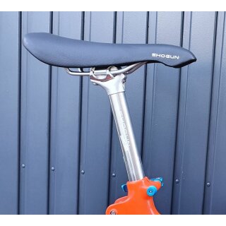Shogun Flyover Sattel, schwarz, CrMo, NEU, 45,99