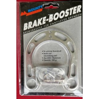 Mounty Special Brakebooster, inkl. Schrauben, silber, NEU