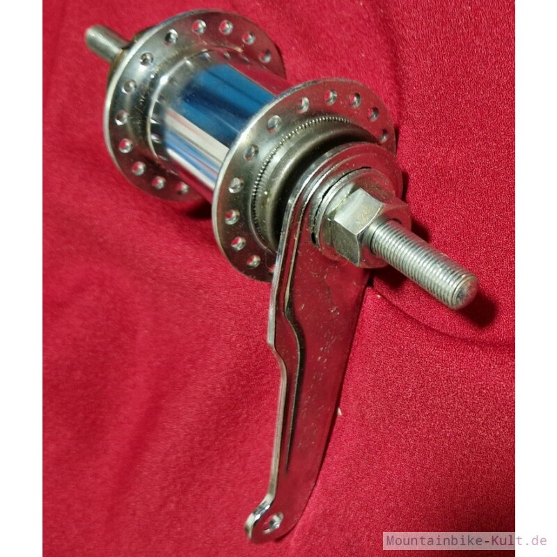 Mozzo Posteriore Shimano CB-E110 A Contropedale 1 Velocità - 36 Fori, 109/158mm, Argento