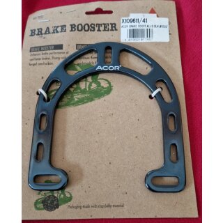 Acor Brakebooster, Alu, blau-grau, NEU