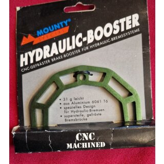 Mounty Special CNC Brakebooster für Magura Bremsen, Alu, grün eloxiert, NEU