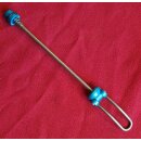 Titanium Hinterrad Schnellspanner, blau, NEU