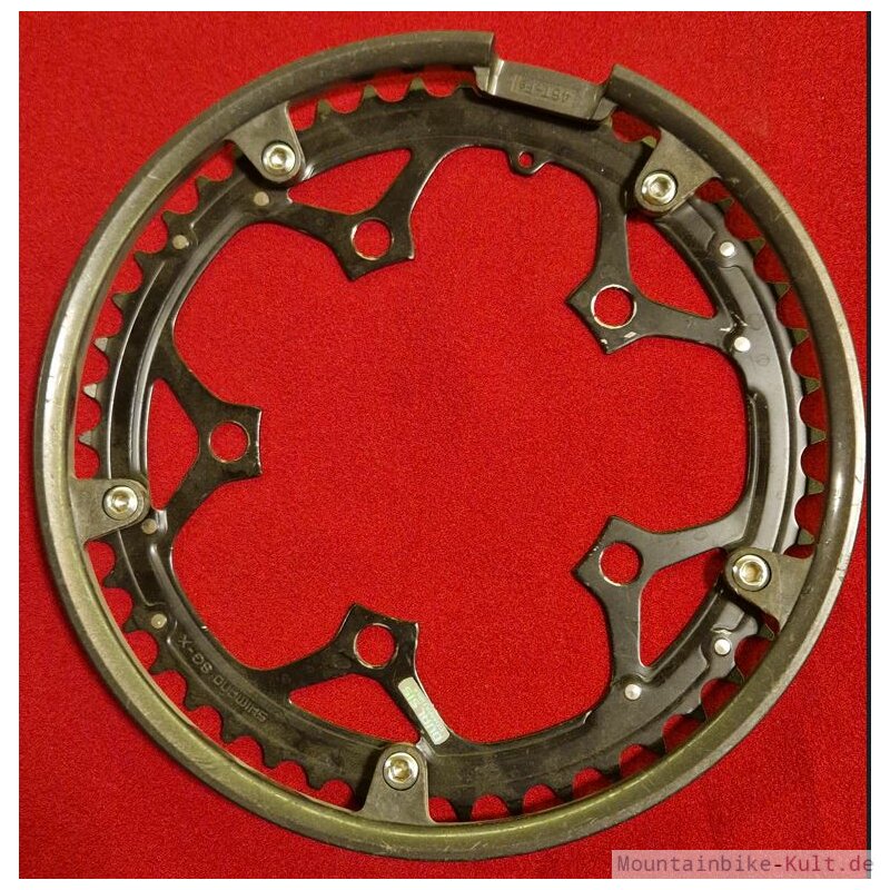 Shimano SGX DualSIS Kettenblatt, Stahl, 110mm Standard Lochkreis, 46