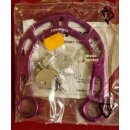 Tektro Brakebooster, Alu, purple, inkl. Schrauben, NEU