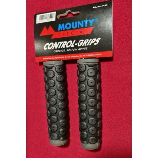 Mounty Special Control Grips, schwarz/grau, NEU
