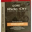 Gore Ride On Bremszug Set für Rennräder, schwarz, NEU