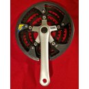 Shimano FC-M250 Exage Mountain Kurbel, rechts, 3-fach,...