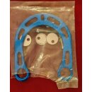 Alu Brakebooster, inkl. Schrauben, blau, NEU