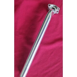 Ritchey Logic Sattelstütze, 28,6mm, 350mm, silber, NEU mit Einsteckspuren