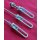 TTN Plus Ultra Light Weight Schnellspanner, Set, vorne+hinten+Sattel, silber, NEU