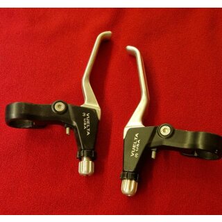 Vuelta USA Bremshebel, für V-Brakes, schwarz/silber, NEU