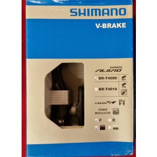 Shimano Alivio BR-T4000 V-Brake, vorne, Paar, schwarz, NEU
