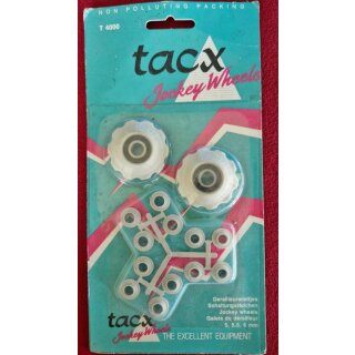 Tacx Jockey Wheels Schaltungsrädchen, Industrielager, NEU