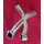 Tranz-X Alu Barends, sehr leicht, silber, NEU