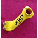 X-Tasy Vorbau, 1 1/8“ Ahead, 80mm, 40°, gelb, NEU