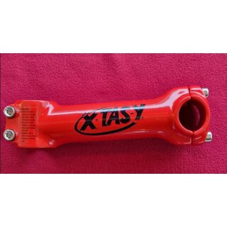 X-Tasy Vorbau, 1 1/8“ Ahead, 135mm, 5°, rot, NEU