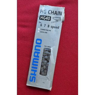 Shimano CN-HG40 Kette, 6-8fach, 116 Glieder, NEU