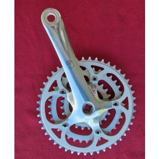 Campagnolo Olympus MTB/ATB Kurbel mit Kettenblätter 24/36/46, 175mm, rechts, silber, NEU