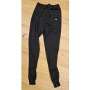 Radhose lang mit Wolle, Sitzeinlage, schwarz, made in Europe, Größe 58 (XL), NEU