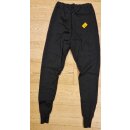 Radhose lang mit Wolle, Sitzeinlage, schwarz, made in Belgien, Größe 56 (L-XL), NEU