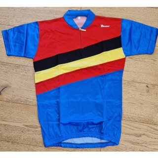 Santini Radtrikot, Jersey, kurzarm, made in Italy, bunt, Größe 3 (M), NEU