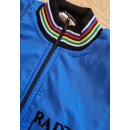 Radsport Fink Radjacke, Retro, Vintage, made in Belgien, Größe 48, blau, NEU