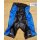 Santini CX Radhose mit Sitzpolster, kurz, made in Italy, schwarz/blau, Größe S, NEU, NOS