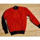 Radjacke, 50% Wolle, made in Italy, Größe 3 (M), rot, NEU, NOS