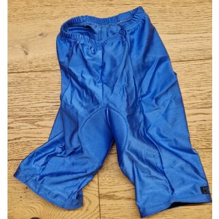 Radhose mit Sitzpolster, made in Belgien, blau, Größe 2 (S), NEU, NOS