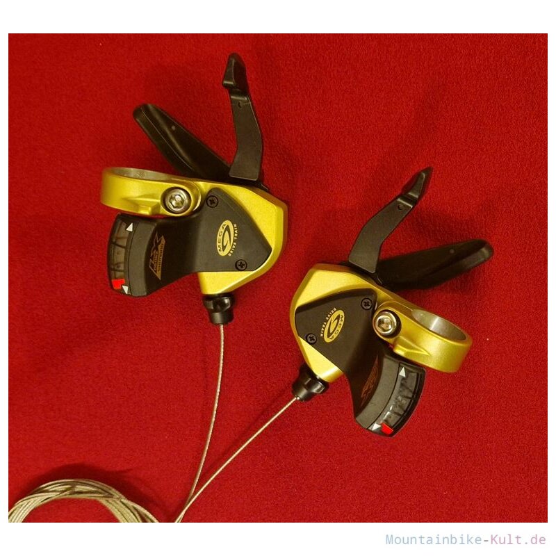 Shimano Deore LX SL-M570 gold Shifter, 3/9-fach, NEU