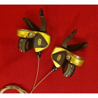 Shimano Deore LX SL-M570 gold Shifter, 3/9-fach, NEU
