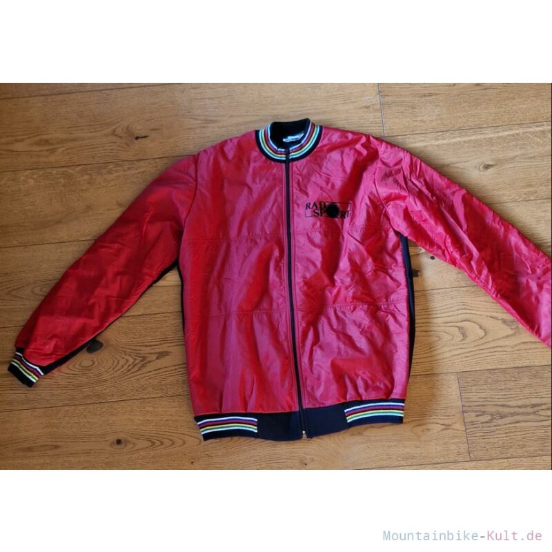 Radsport Fink Radjacke, Retro, Vintage, made in Belgien, Größe 50
