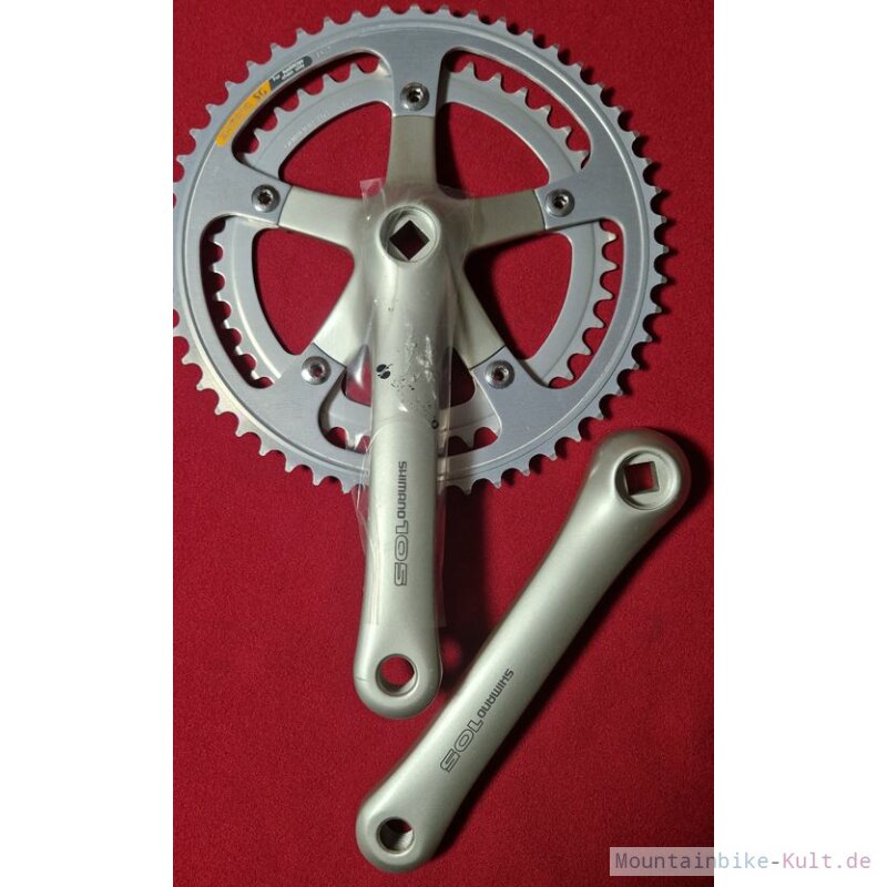 Shimano 105 FC-1050 Rennrad Kurbeln, 2-fach, 170mm, NEU mit Lagerspur,  129,99