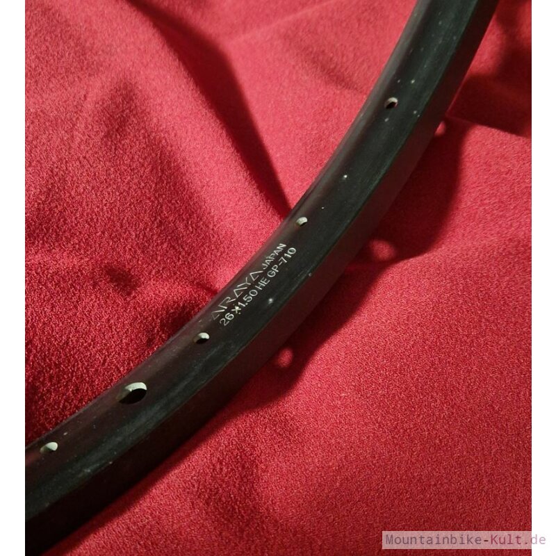 Vintage 90s Araya 26x1.50 GP-710 Mountain Bike Rims Hoops