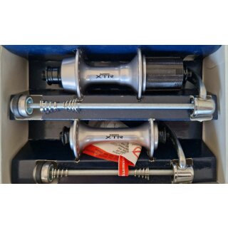 Shimano XTR FH-M900/HB-M900 Naben-Satz, 36 Loch, inkl. Schnellspanner, NEU, OVP