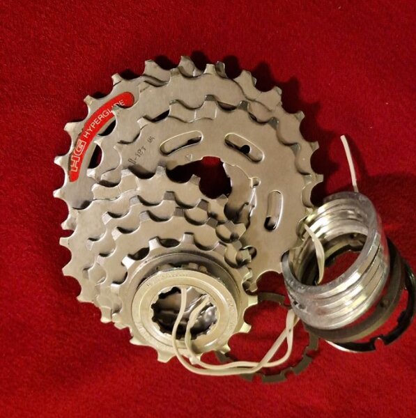 Shimano HG Kassette, 7-fach, 13-23 Zähne, NEU