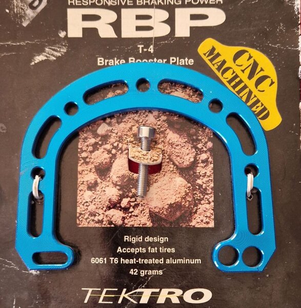 RBP Tektro T-4 CNC Brakebooster für Magura-Bremsen, blau, NEU