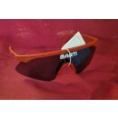 Marti Sonnenbrille, Radbrille, 90er, 100% UV-Schutz, rot, NEU