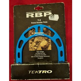 Tektro T-2 Alu Brakebooster, inkl. Schrauben, blau, NEU