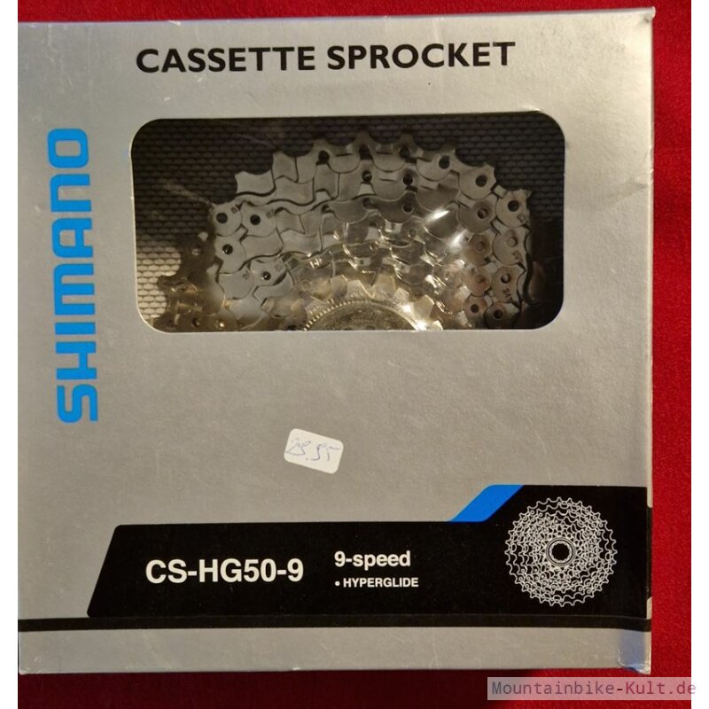 Speed Cassette Shimano Tiagra Sora CS-HG50-9 9-speed Cassette