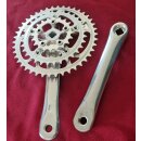 Suntour XC Comp Kurbeln, 94mm Compact-Lochkreis, inkl. Microdrive Kettenblätter 22/32/42Z, NEU