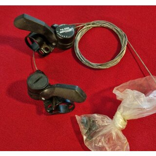 Shimano 200GS SIS SL-M200 Daumenshifter, 3/7-fach, inkl. Züge, NEU