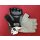 M-Wave Gel Touch Handschuhe, Kurzfinger, schwarz/grau,  L, NEU