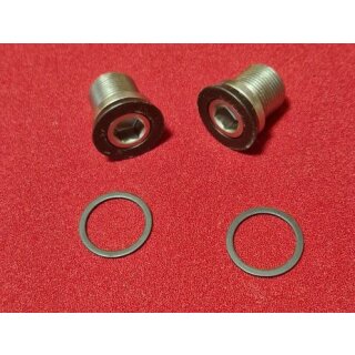 Shimano Kurbelschrauben für Shimano Octalink Kurbeln, Paar, NEU